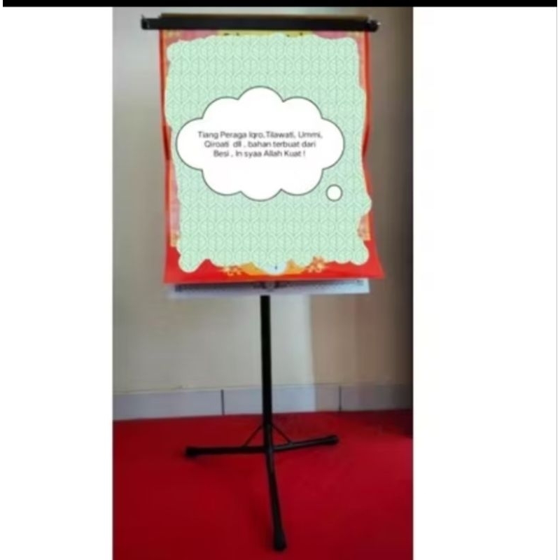 

Tiang Peraga Mengaji besi peraga belajar original kokoh metode ummi tilawati Qiroati yanbu'a Iqro Utsmani dll