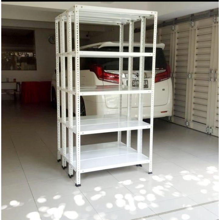 rak besi siku uk 60x100x200 cm 5 susun