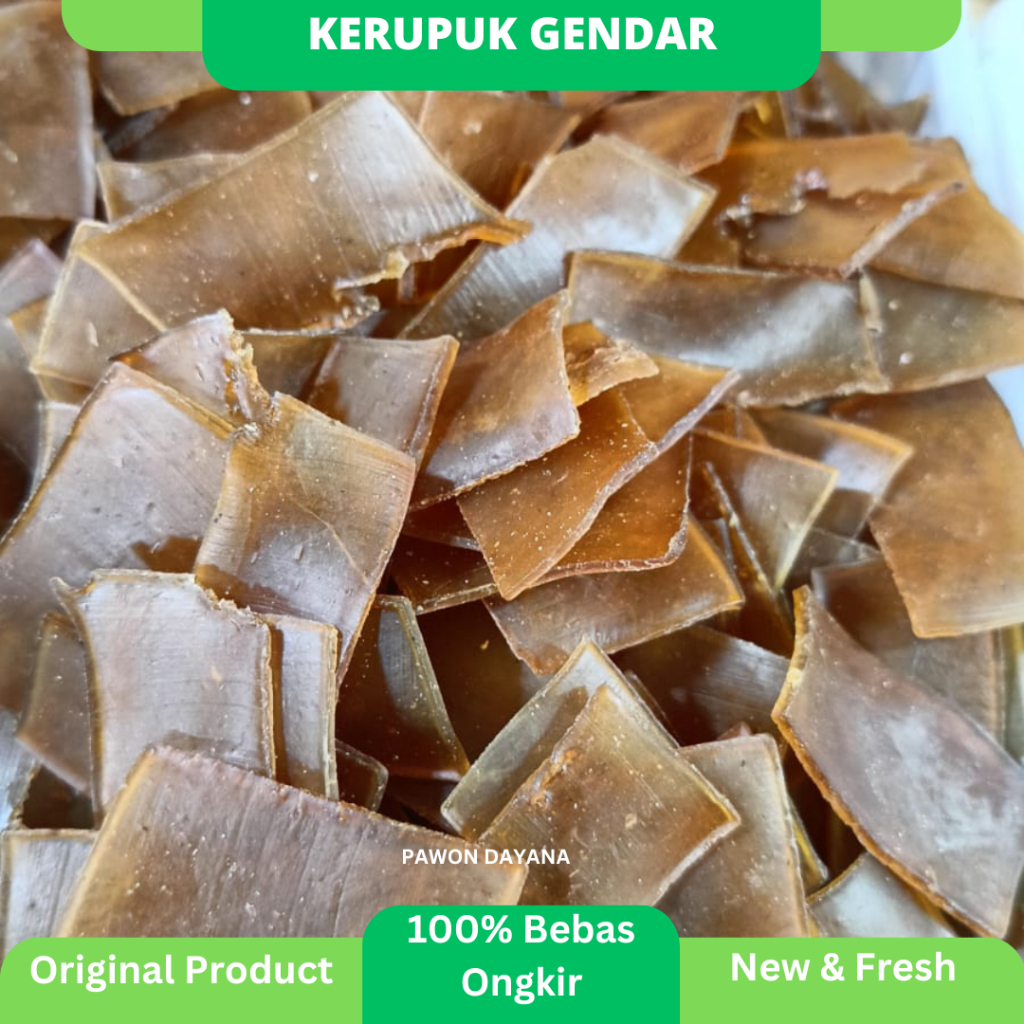 

Kerupuk Gendar Mentah Sari Kulit / Kerupuk Gendar Mentah