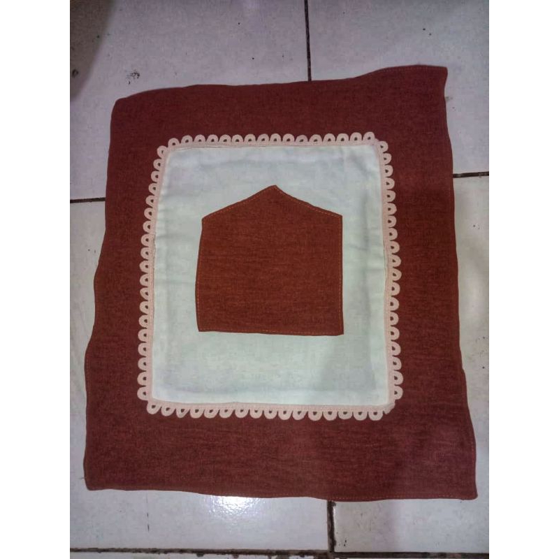 SAJADAH MINI BORDIR/ BORDIR SAJADAH MINI/ SAJADAH TRAVEL