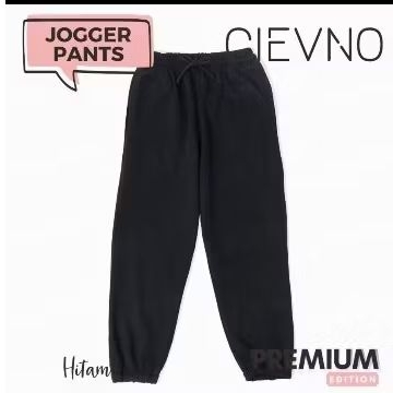cievno jogger pants black
