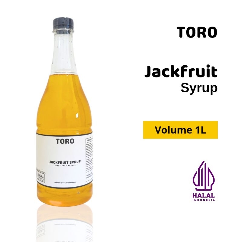 

TORO Jackfruit Syrup 1 Liter ( Sirup Rasa Nangka )