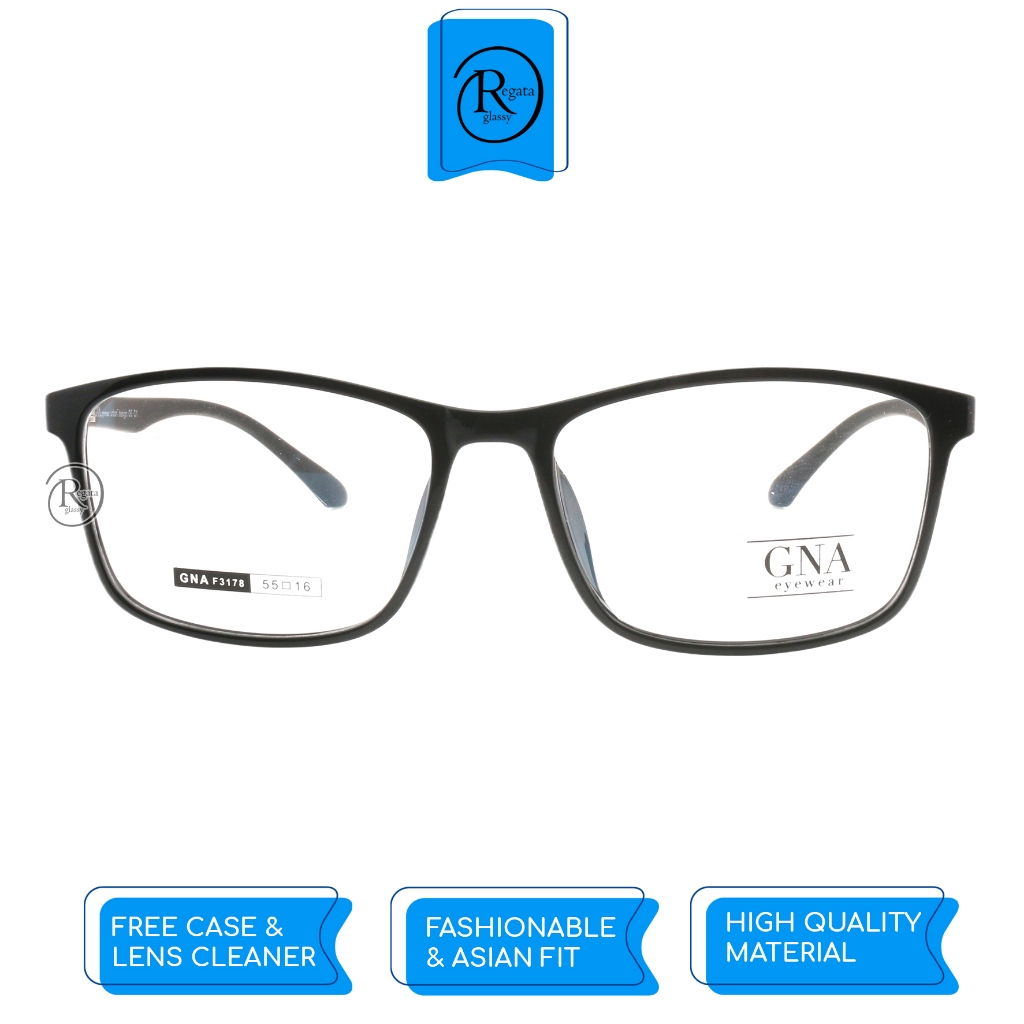 GNA Eyewear /  GNA F-3178 / Frame Kacamata GNA Eyewear ORIGINAL