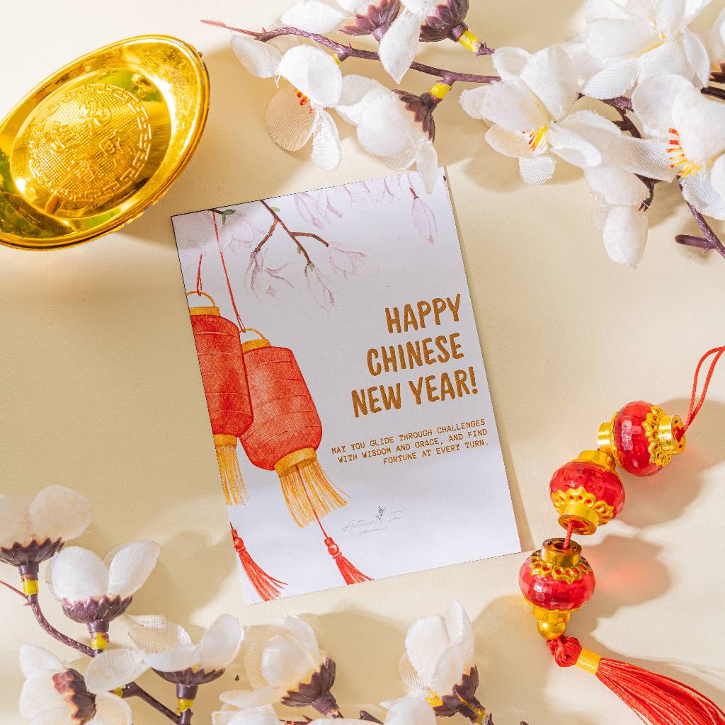 Seasonal Greeting Card Kartu Ucapan Imlek/CNY Gift Kado - Add On