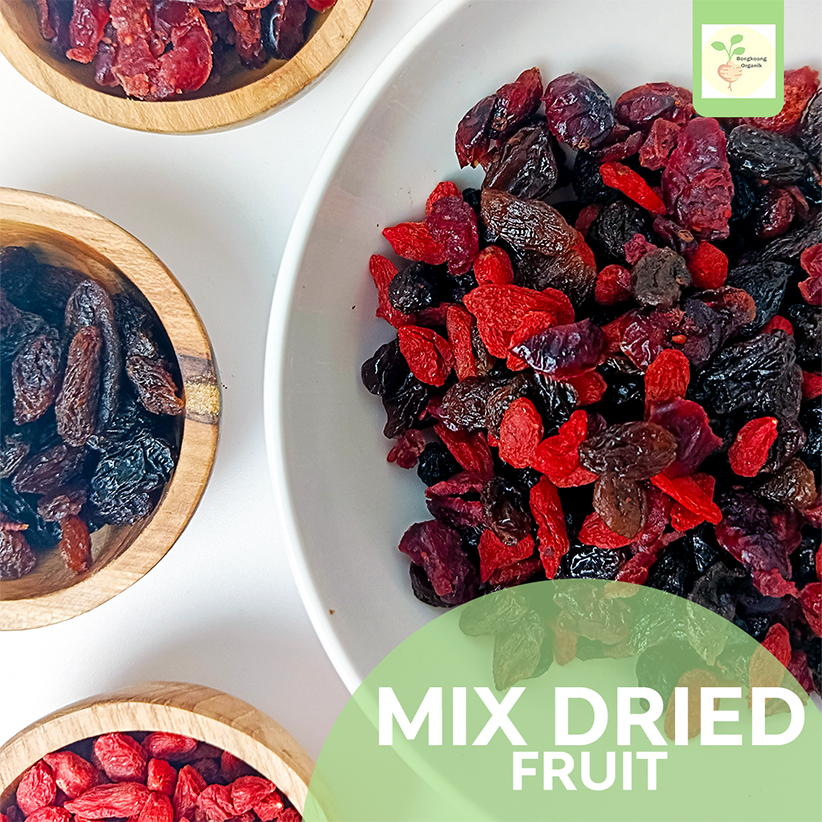 

pink MIX Dried Fruit 250gr Goji Berry, Cranberry, Kismis