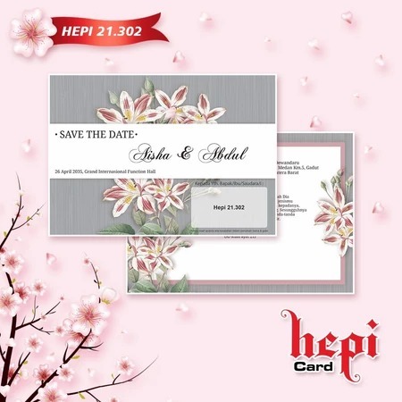 Kertas Blangko Undangan Hepi 302 Murah