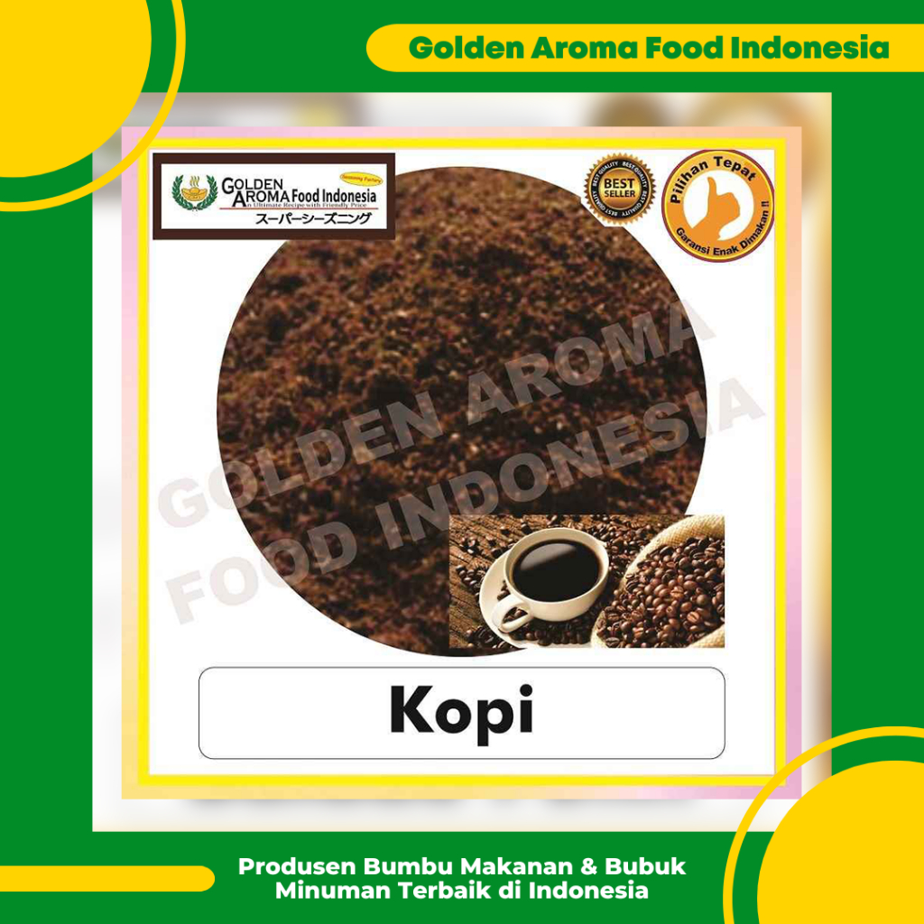 

Bumbu Tabur Rasa Kopi, Jual Bubuk Tabur Kopi Murah Enak Terbaik, Coffee Seasoning Powder GAFI