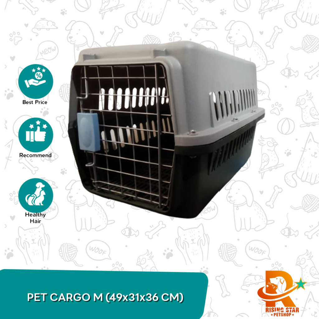 Kandang Kucing / Anjing Portable Ukuran Sedang - Pet Cargo M