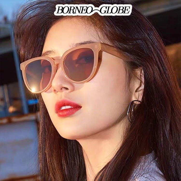 Kacamata hitam coklat, kacamata hitam kelas atas, kacamata hitam coklat untuk wanita, gaya Korea, ka