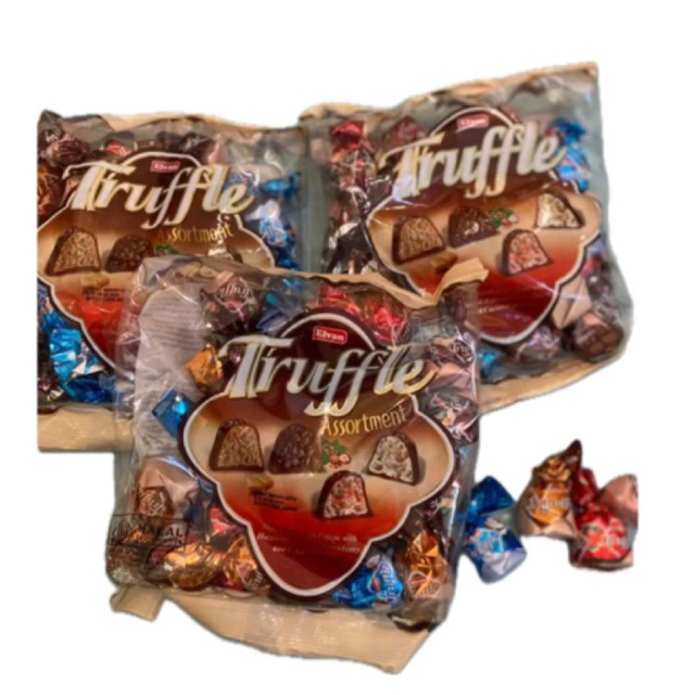 

coklat turki 400gr mix / ELVAN TRUFFLE CHOCOLATE 400gr OLEH-OLEH HAJI DAN UMROH