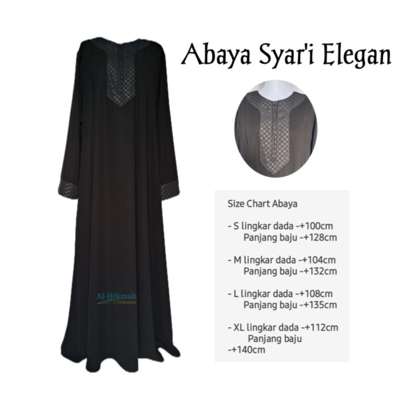 Gamis Akhwat Jetblack | Jubah Akhwat Syar i |  Abaya Wolfis Hitam | Busana Muslimah Produksi Sendiri