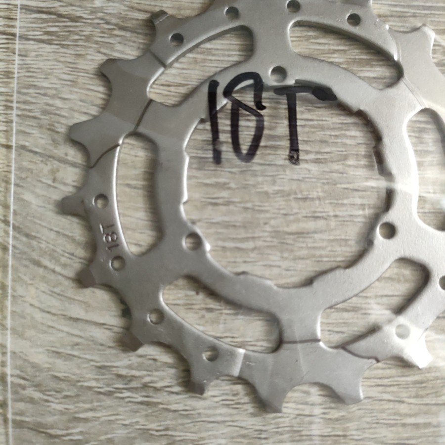 Sprocket Gear 18 T / Cog 18T gir sepeda lipat - Bisa buat Sproket 9 10 11 Speed