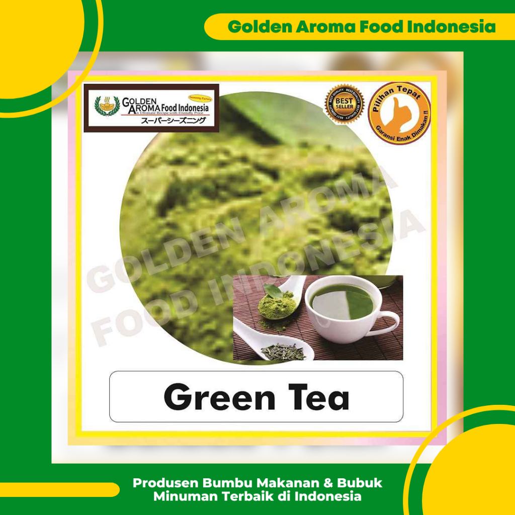 

Bumbu Tabur Rasa Green Tea 1 Kg, Jual Bumbu Tabur Teh Hijau Green Tea Powder Murah Halal Enak