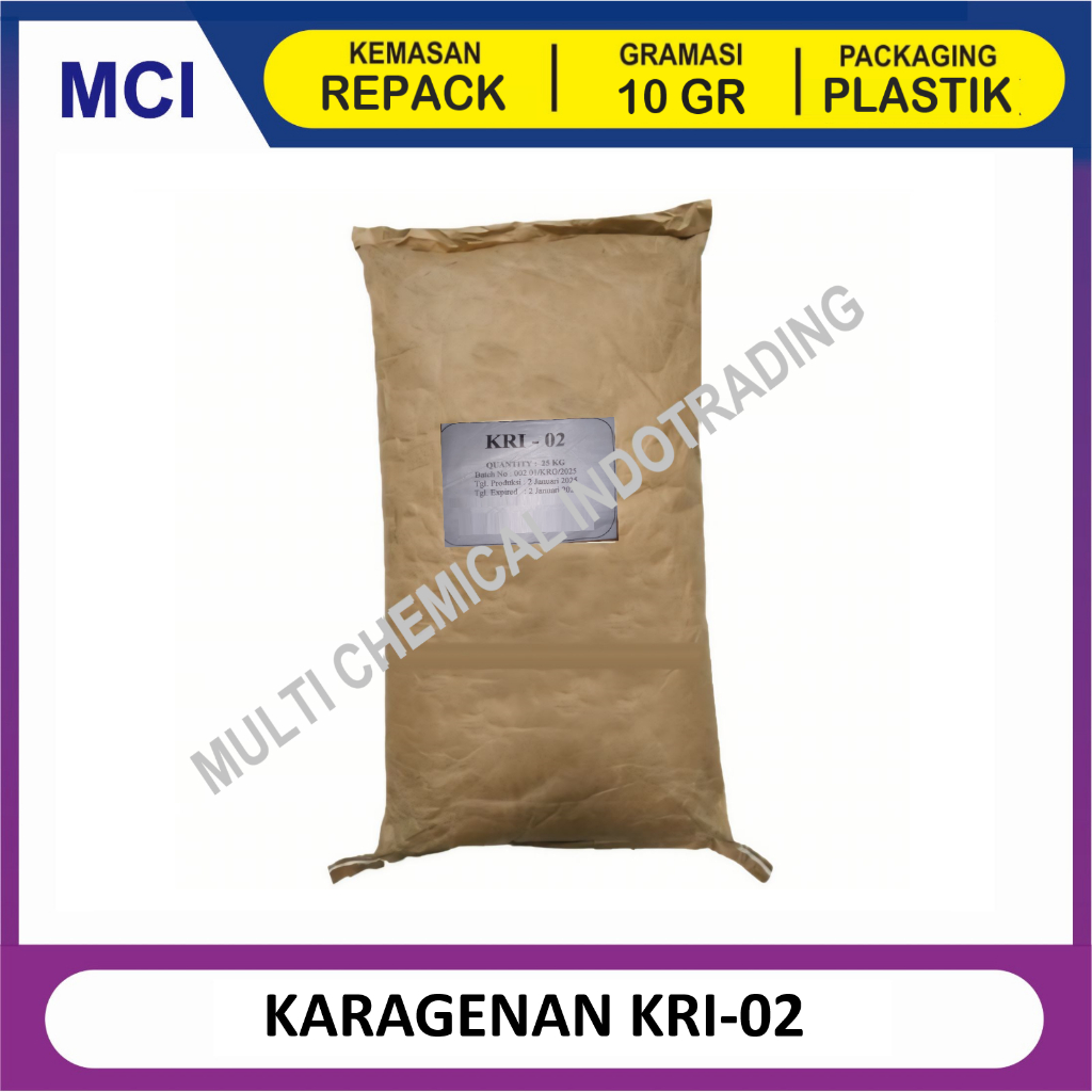 KARAGENAN KRI-02 TEPUNG PENGENYAL BAKSO KARAGENAN KRI-02 - REPACK 10 GR
