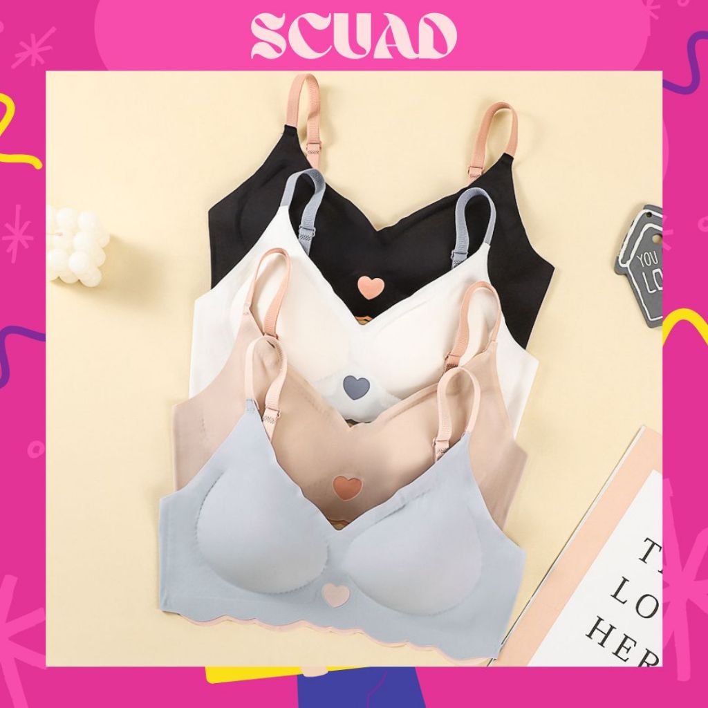 BH Sport BH Bra Push Up Style love bra Wanita High Quality PREMIUM BH48