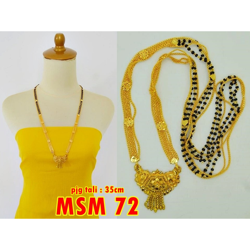 MSM / Big Simpel Mangalsutra Kalung Pernikahan India