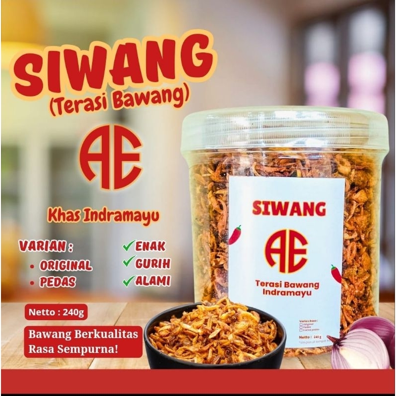 

Siwang AE 170g dan 240g (Terasi Bawang Khas Indramayu)