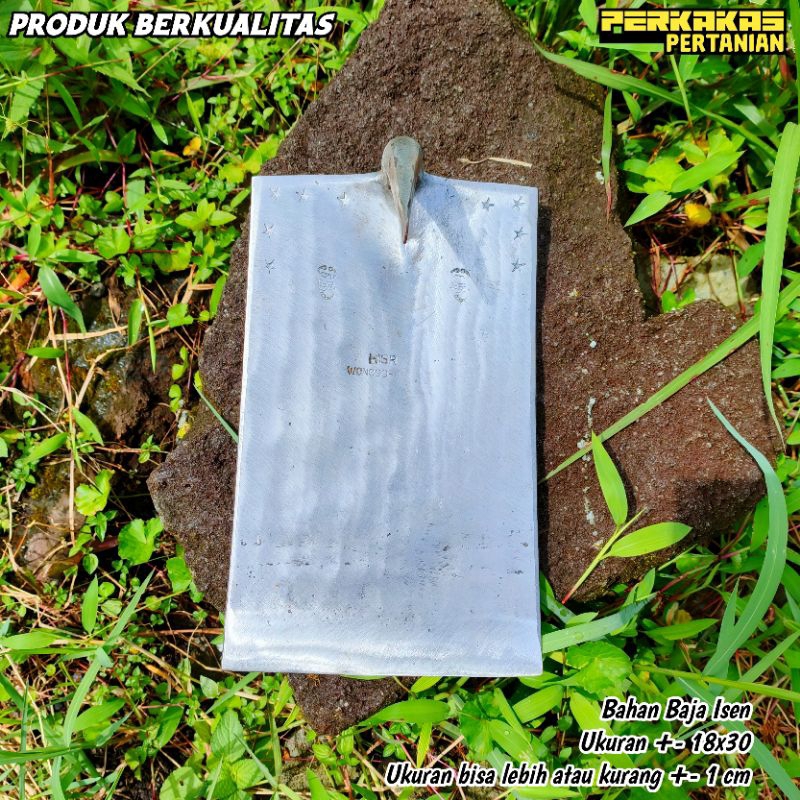 Cangkul berkualitas bahan baja isen asli wonosobo untuk perkebunan