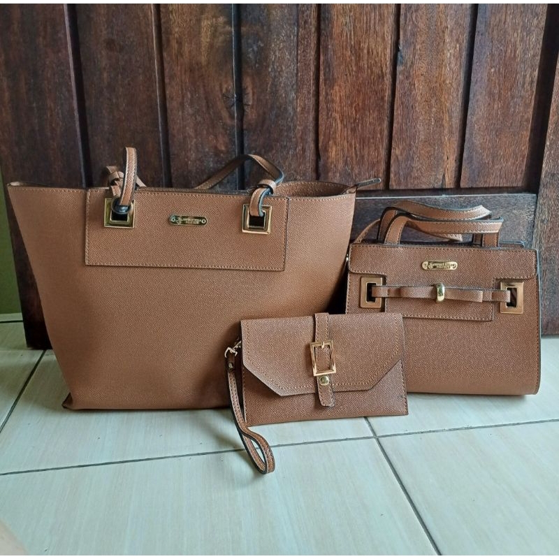 Tas Wanita 3in1 Bagus Mewah