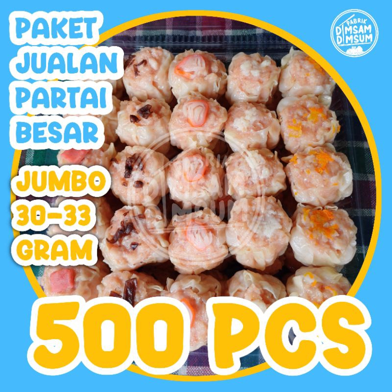 

Termantapppp Dimsum Ayam Mix Partai Besar 500 Pcs