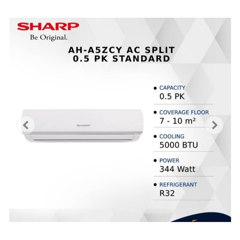 AC SHARP STANDART THAILAND 0,5PK A5ZCY
