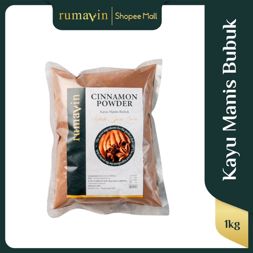 

RUMAVIN - Premium Cinnamon Powder / Kayu Manis Bubuk