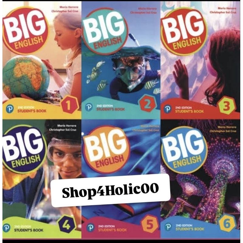 

Big English 2nd Edition / Second Edition (BUKU PRINT BERWARNA) Student Book / Workbook / Activity Book Pearson Longman