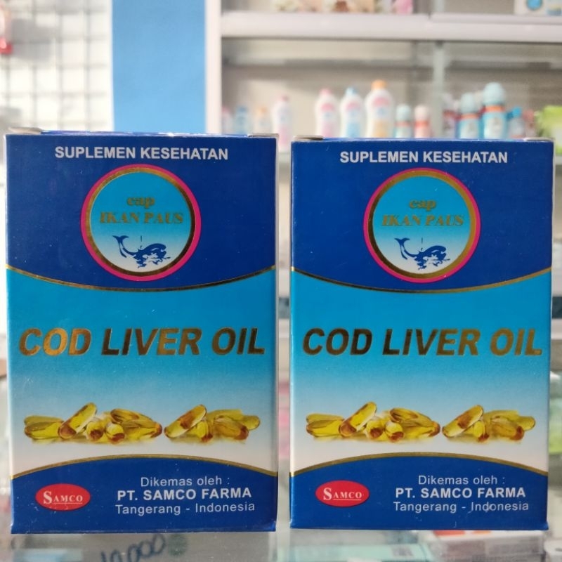 COD LIVER OIL 100 kapsul