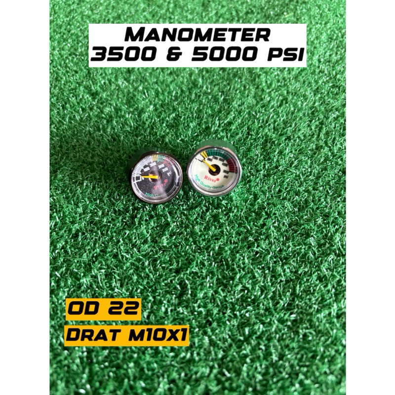 Manometer 5000Psi & 3500Psi