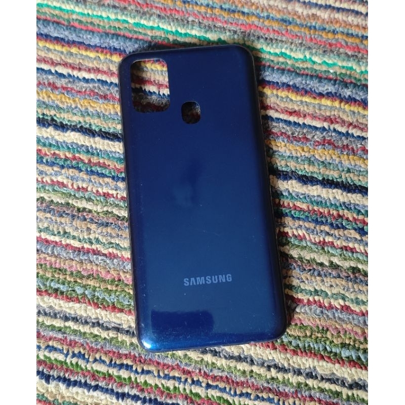 Backdoor Samsung Galaxy M31 Original Copotan Sesuai Gambar