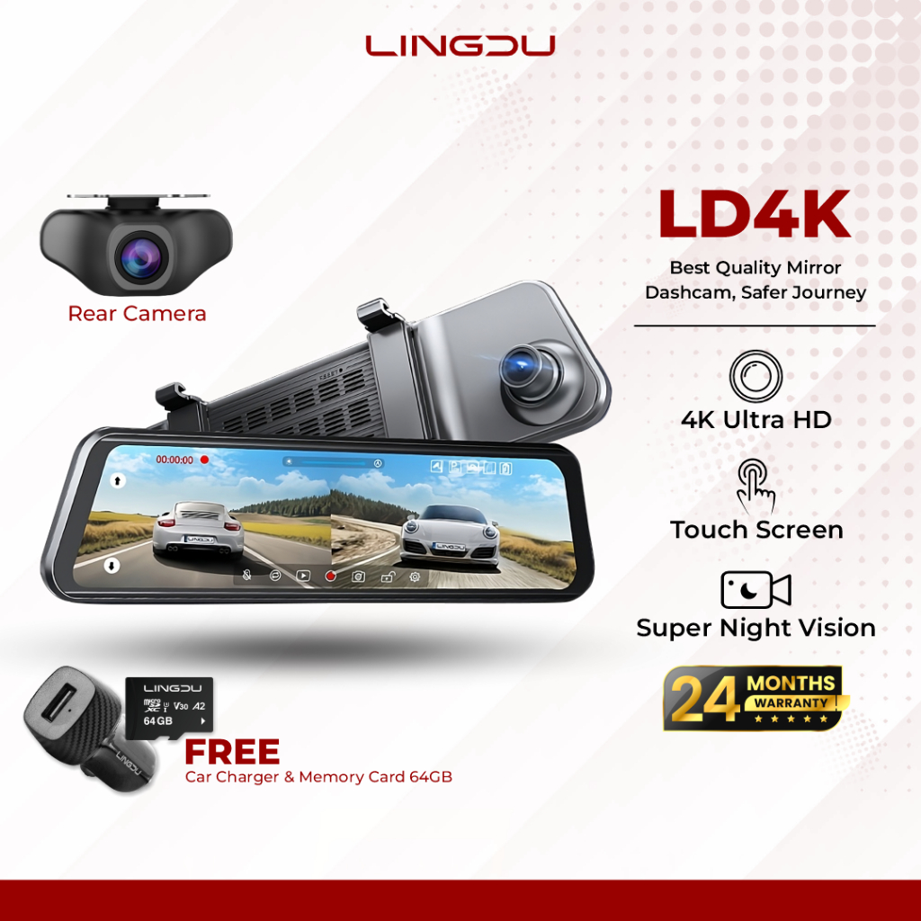 Lingdu Dashcam LD4K
