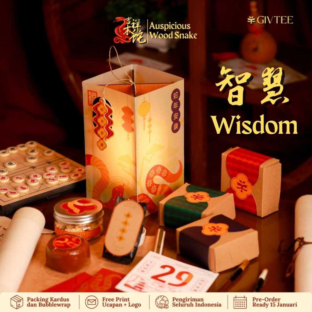 

Givtee - CNY Hampers 2025 | WISDOM - Hampers Sincia Imlek Unik Menarik Premium