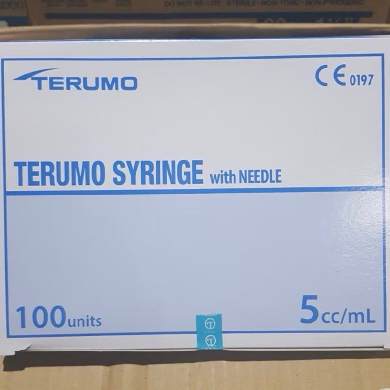 spuid terumo 5cc / suntikan terumo 5cc isi 100 Terumo Syringe with Needle 5cc/ml