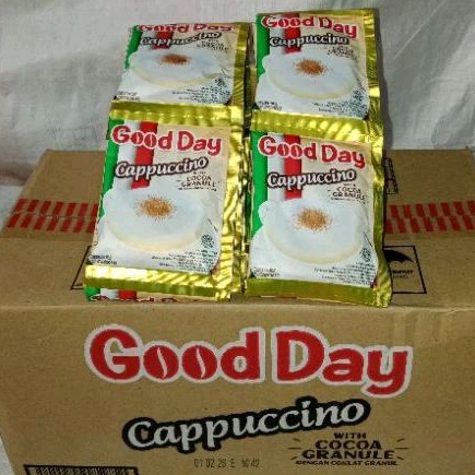 

good day cappucino renceng isi 10 sachet