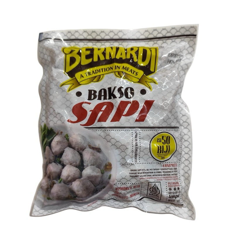 

Bernardi Bakso Sapi Kecil isi 50