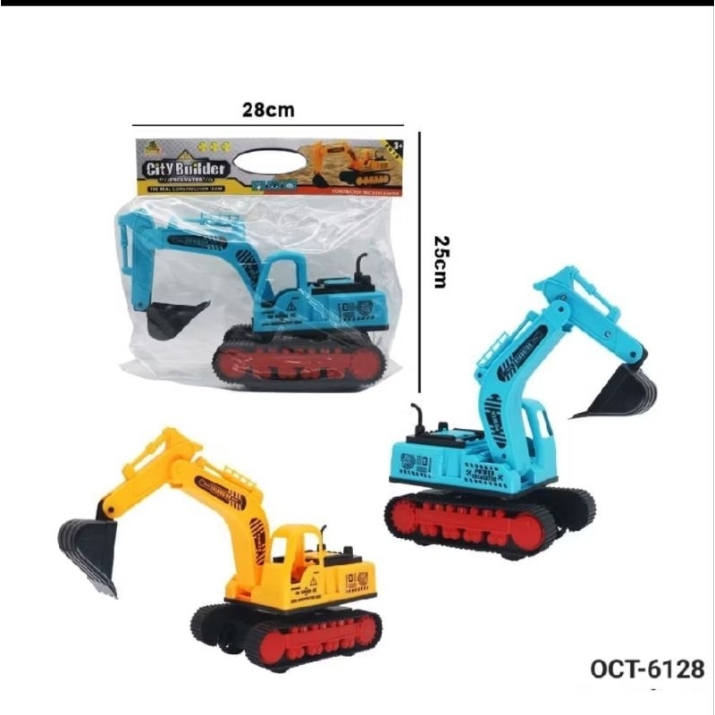Mainan Truk Excavator Eskavator Besar