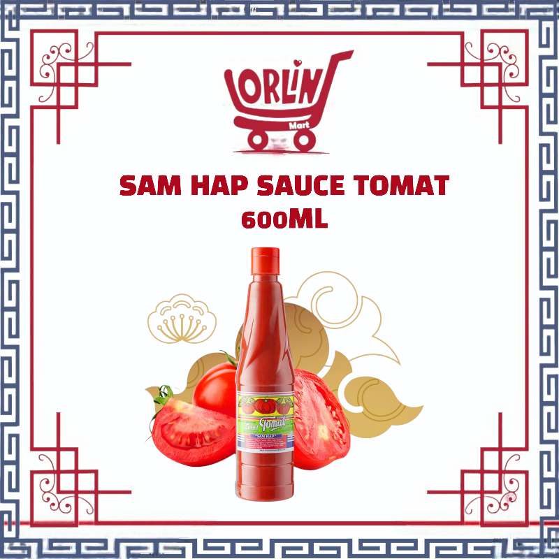 

SAM HAP SAUCE TOMAT 600ML / SAOS TOMAT / SAOS SAM HAP