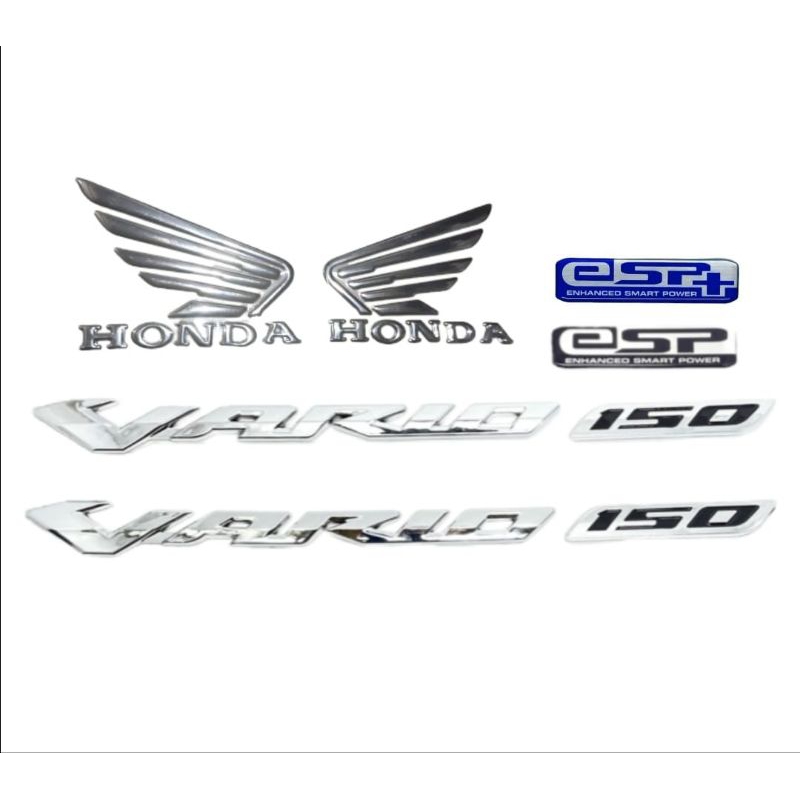 logo emblem motor honda vario 125 dan 150 vario led old vario kzr