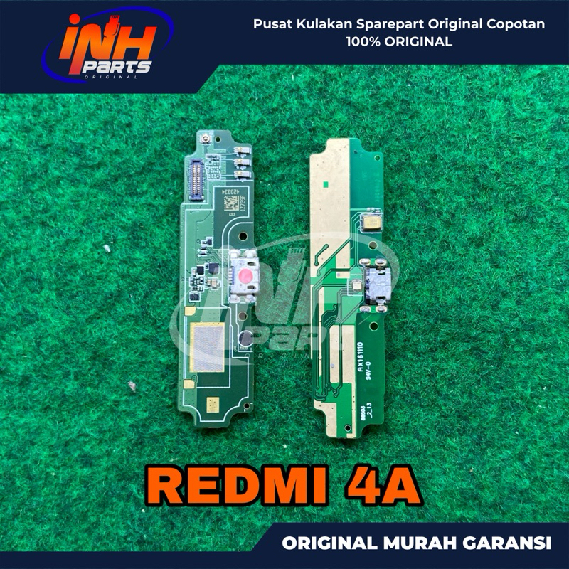[INH PARTS] KONEKTOR CHARGER PAPAN MIC PLUG IN SUB BOARD XIAOMI REDMI 4A ORIGINAL COPOTAN