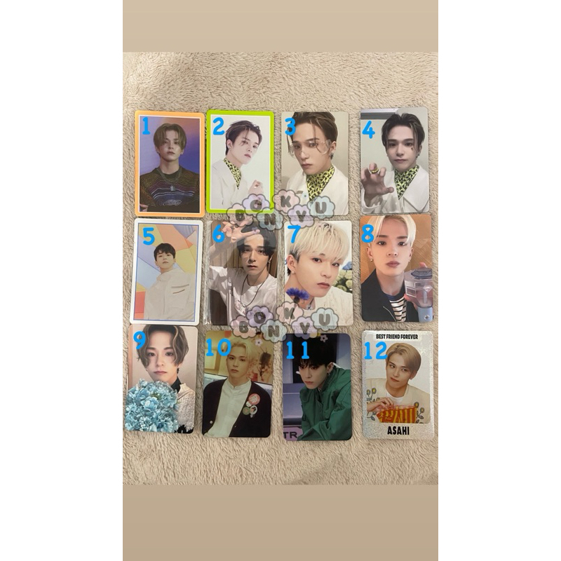 PC Photocard Asahi Treasure Reboot / TSS THE SECOND STEP CHAPTER TWO / ONGREDIENTS BLOOMING ASAHI / 