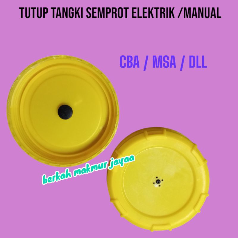 tutup tangki semprot elektrik manual kualitas bagus