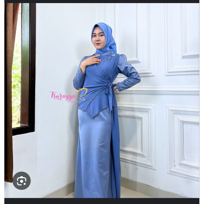 dress duyung muslim slim