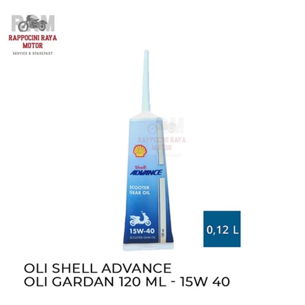 Oli Shell Advance Gear Oli Shell Oli Gardan Shell 120ML
