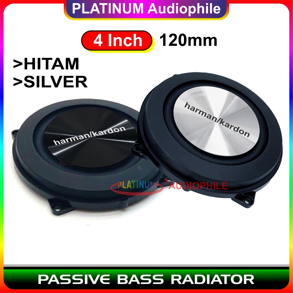 Passive Bass Radiator PBR 4 Inch 120mm Pasif Radiator Membran Subwoofer BR-5