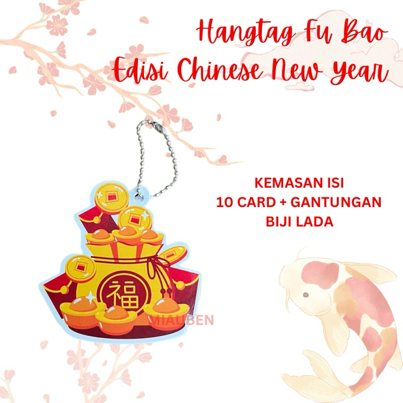 

isi 10 Hangtag imlek fu bao