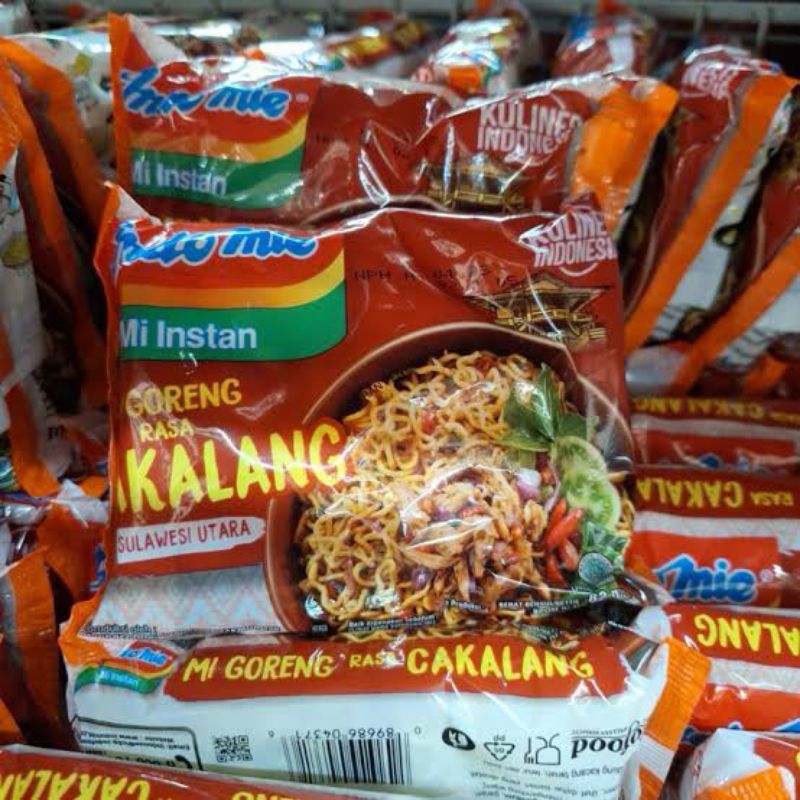 

INDOMIE GORENG CAKALANG/INDOMIE KUAH CAKALANG ISI 10 PCS