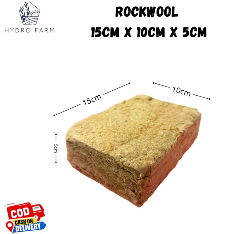 Rockwool Media Tanam Hidroponik - Rockwool Bahan Khusus Hidroponik