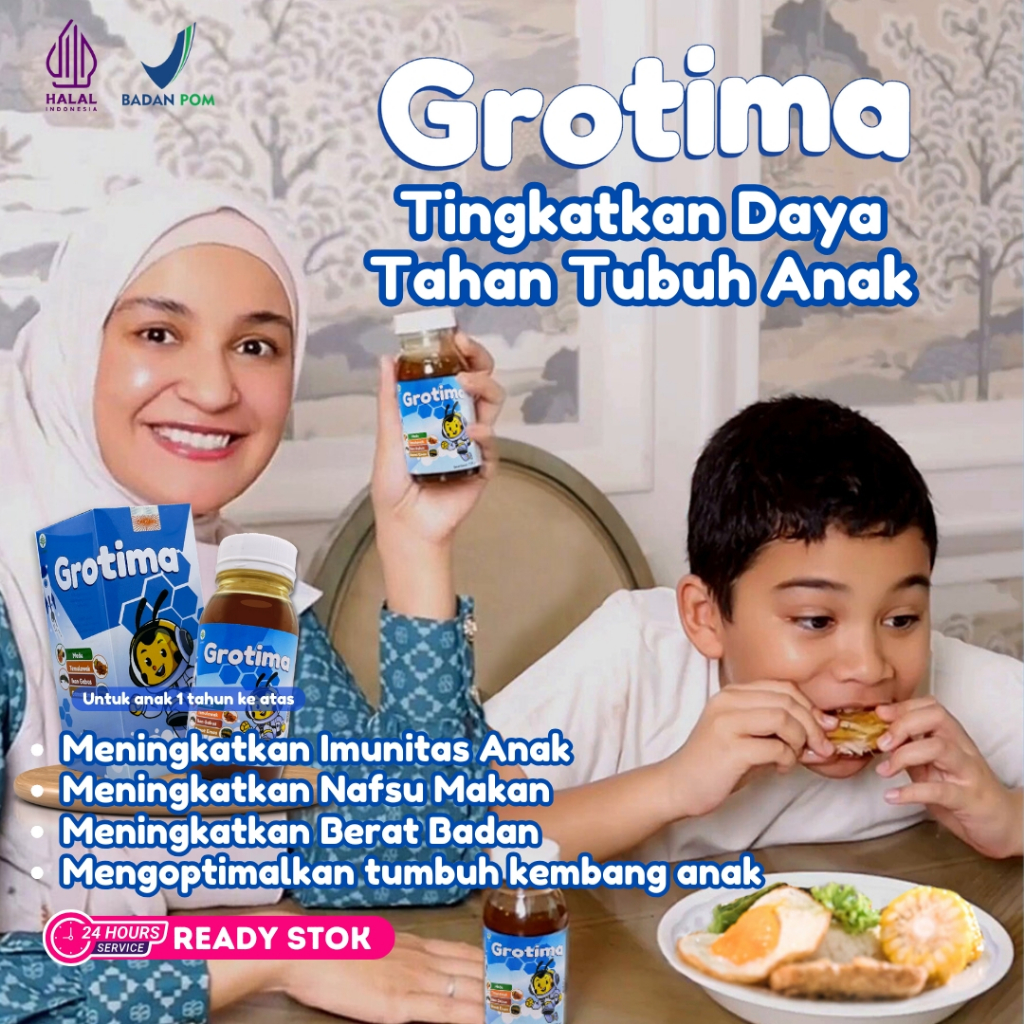 Vitamin Penambah Daya Tahan Tubuh Anak / Suplemen Penambah Daya Tahan Tubuh Anak / Madu Daya Tahan T