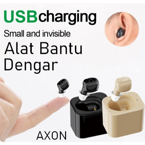 Alat Bantu Dengar Isi Ulang Cas  / Hearing Aid ITE / Alat Bantu Pendengaran Model Cas