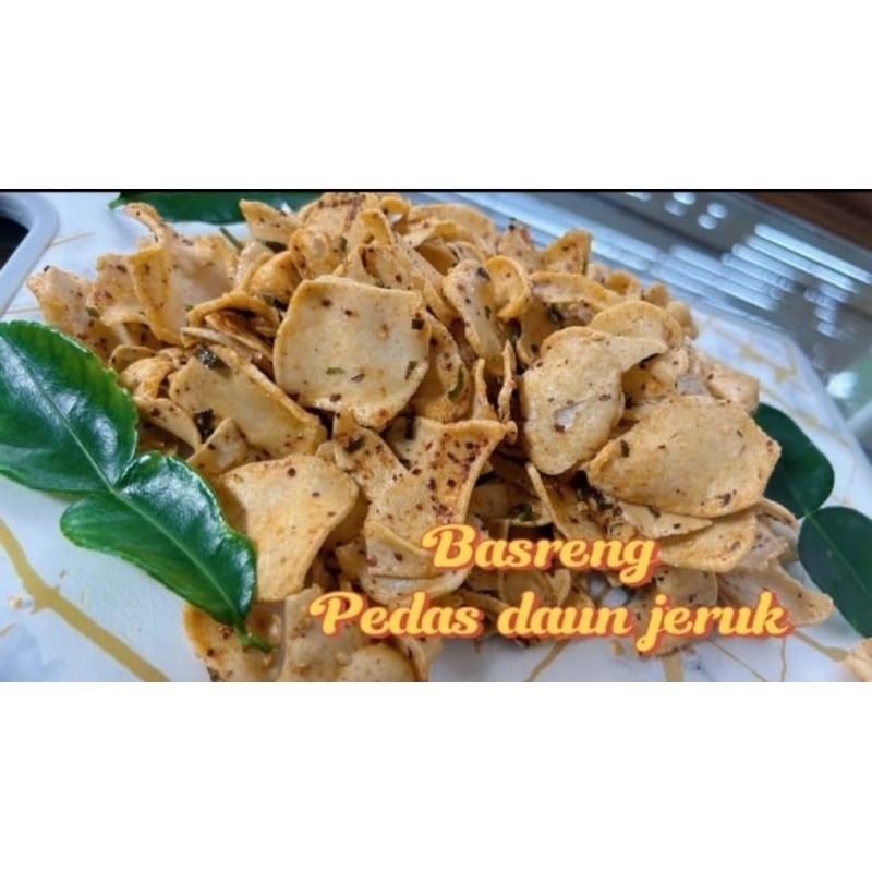 

Snack Amih Basreng Daun Jeruk Premium Rasa Pedas Original Kencur [ Bisa COD ]